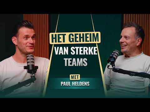 Thumbnail van de aflevering: Van teambuilding naar teamcoaching: waarom je club sterft zonder cultuur - met Paul Heldens