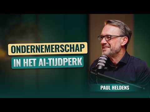 Thumbnail van de aflevering: Bruno Fabre: van AI‑nerd tot must change agent – ondernemen in het tijdperk van technologie