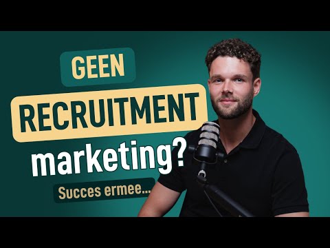 Thumbnail van de aflevering: Werven zonder recruitment marketing? Succes ermee - met Sander Valkenberg van Nextwork Agency