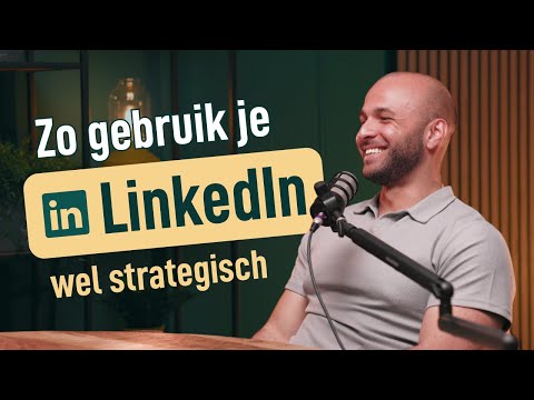 Thumbnail van de aflevering: Veel bereik, weinig klanten? Zo gebruik je LinkedIn wel strategisch – met Claudio Fray